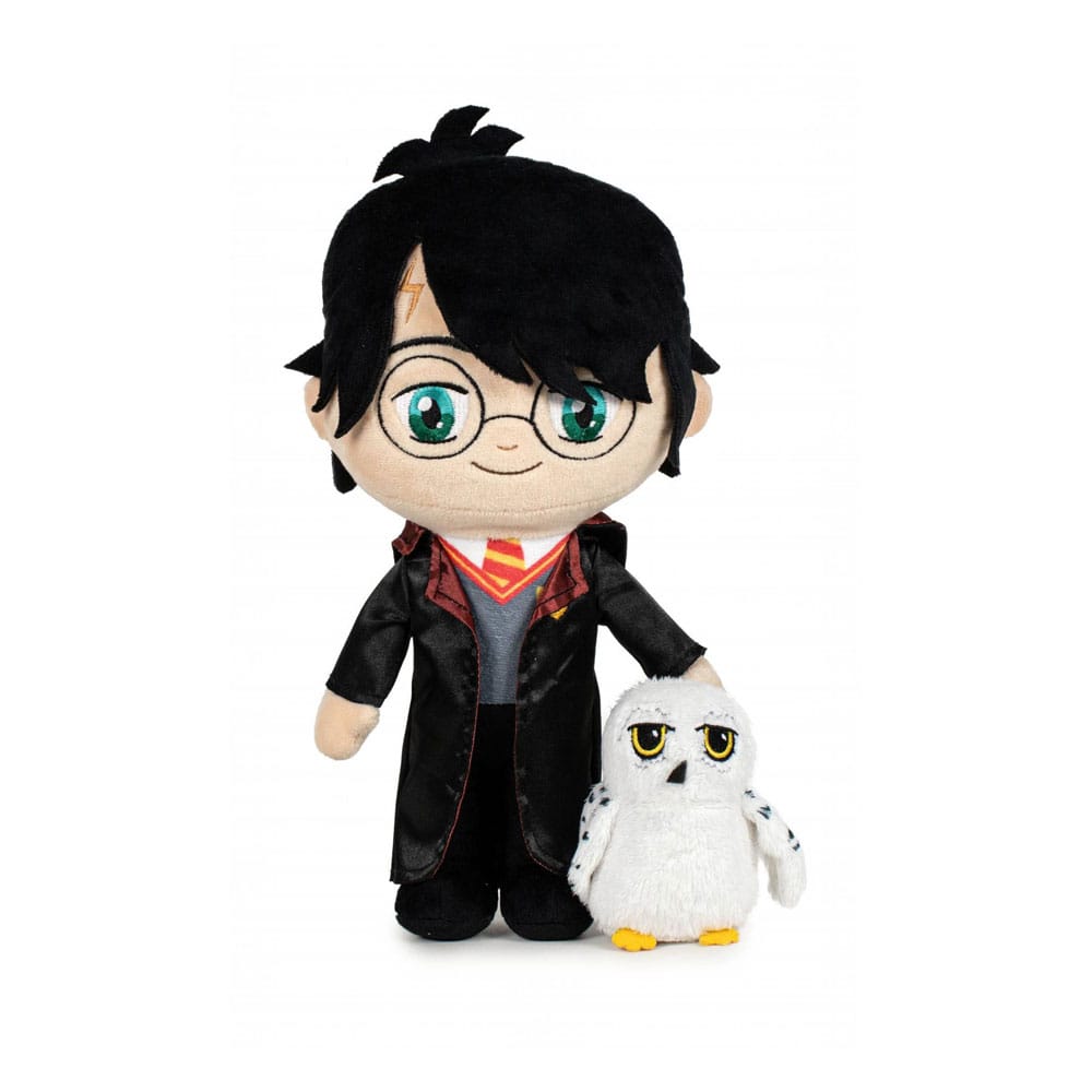 Harry Potter Plüschfigur Harry mit Hedwig 29 cm - Smalltinytoystore