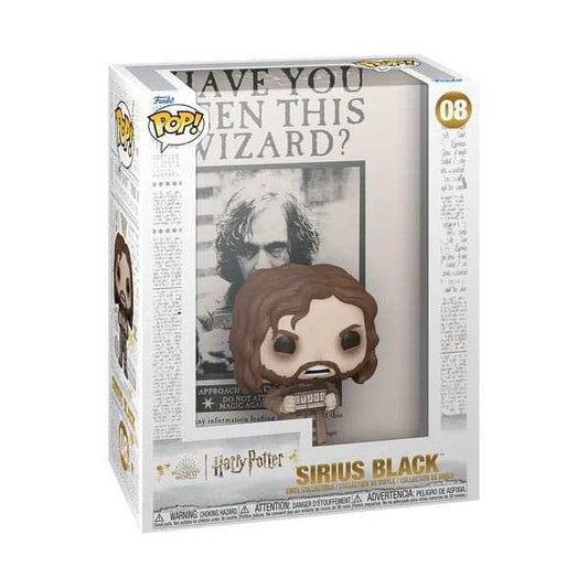 Harry Potter POP! Comic Cover Vinyl Figur Poster w/Sirius Black 9 cm - Smalltinytoystore