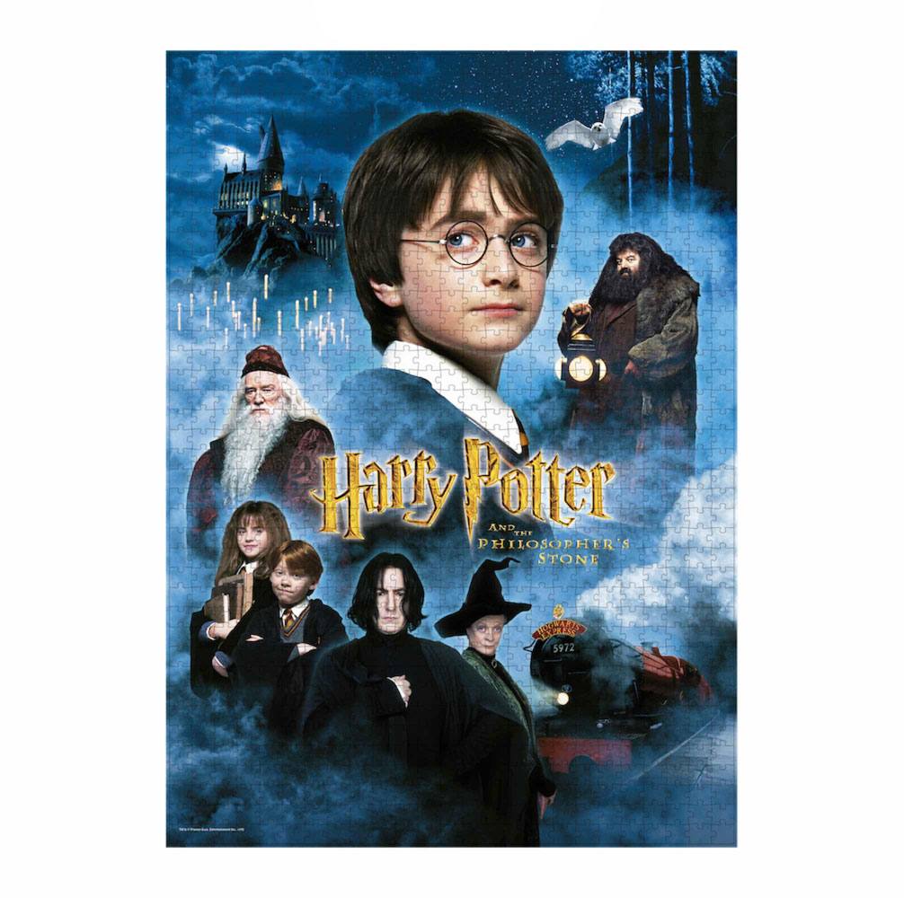 Harry Potter Puzzle Harry Potter and the Sorcerer's Stone Movie Poster - Smalltinytoystore