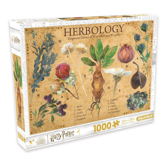 Harry Potter Puzzle Herbology (1000 Teile) - Smalltinytoystore