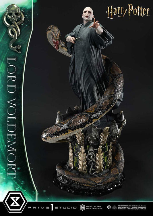 Harry Potter Real Elite Masterline Series Statue 1/4 Lord Voldemort Bonus Version 83 cm . - Smalltinytoystore