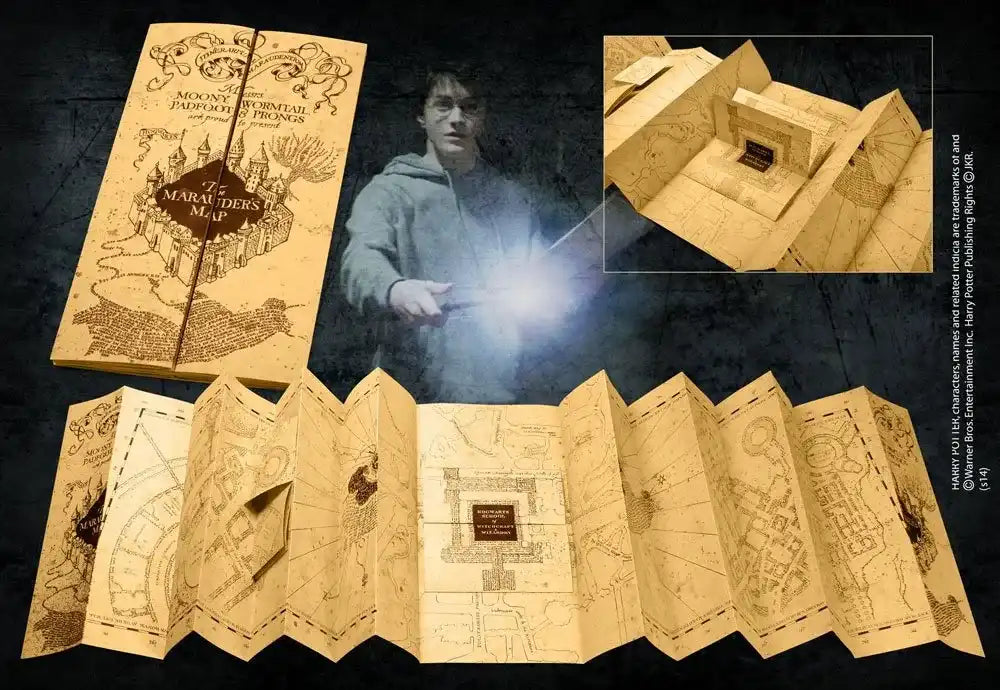 Harry Potter Replik 1/1 Die Karte des Herumtreibers - Smalltinytoystore