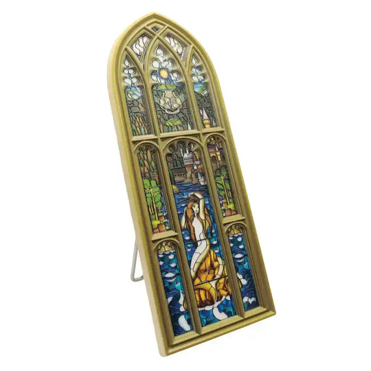 Harry Potter Resinschild Mermaid Stained Glass Window