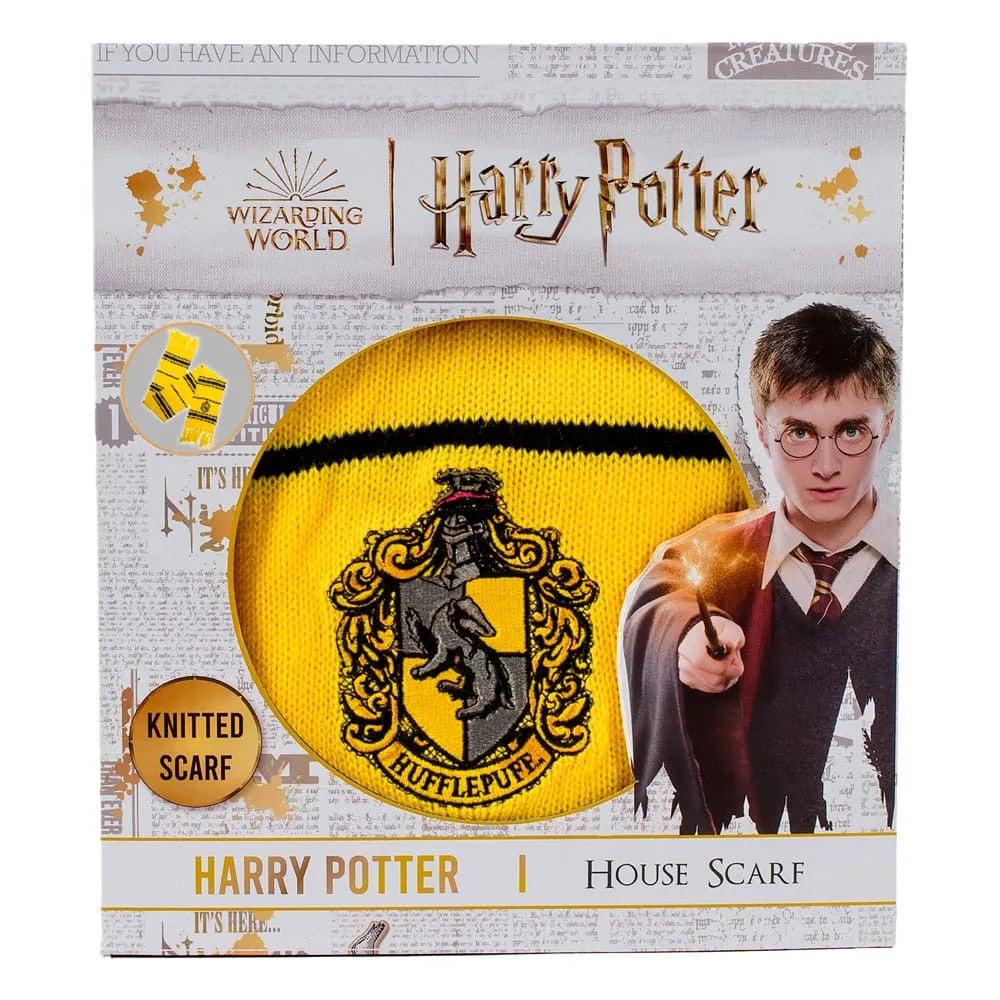 Harry Potter Schal Hufflepuff Thin Stripes (Boxed) 160 cm - Smalltinytoystore