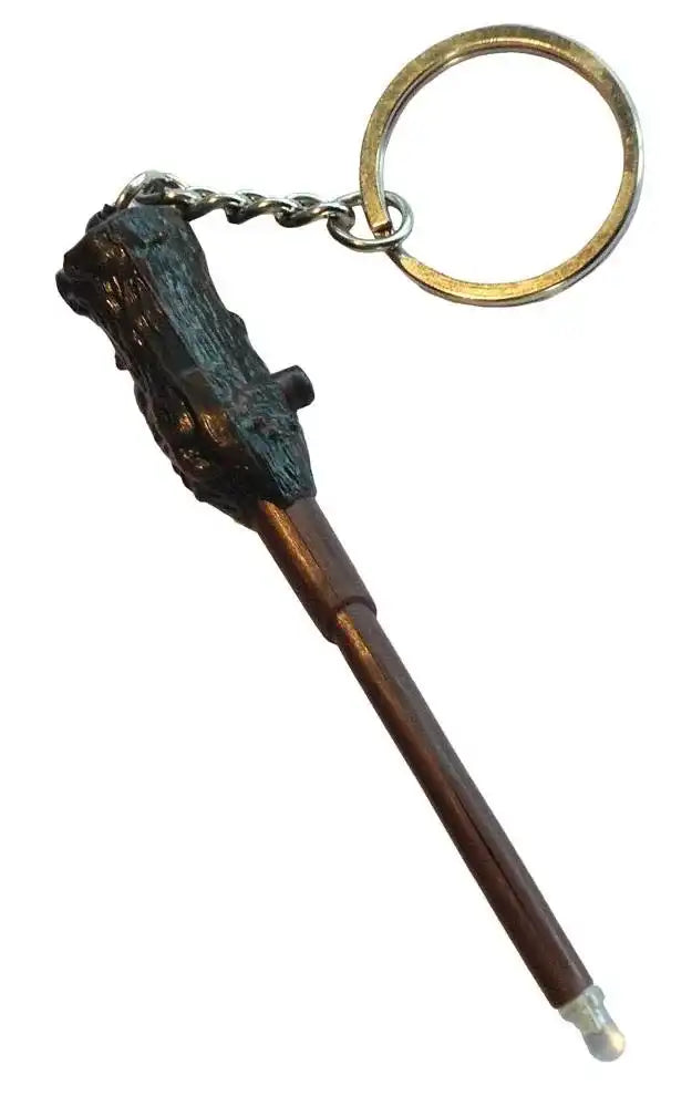 Harry Potter Schlüsselanhänger Harrys Zauberstab mit Leuchtfunktion - Smalltinytoystore