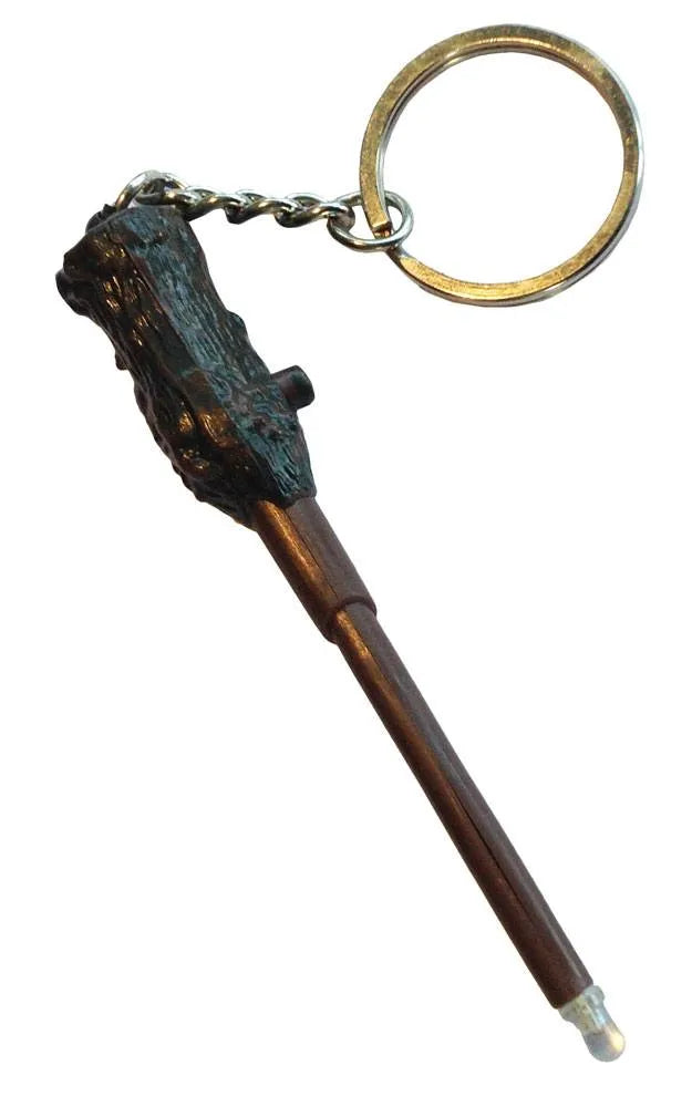 Harry Potter Schlüsselanhänger Harrys Zauberstab mit Leuchtfunktion - Smalltinytoystore