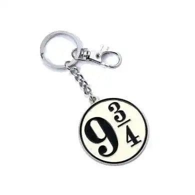 Harry Potter Schlüsselanhänger Platform 9 3/4 (versilbert) - Smalltinytoystore