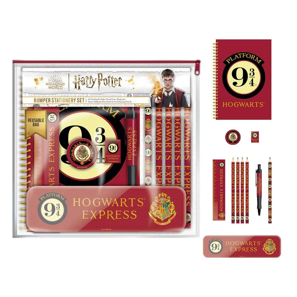 Harry Potter Schreibset 11-teilig Platform 9 3/4 - Smalltinytoystore