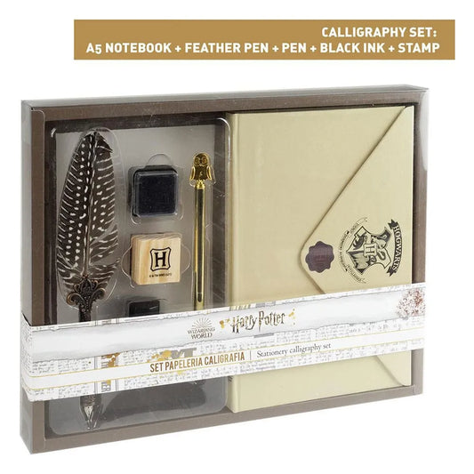 Harry Potter Schreibset 4-teilig Kalligraphie - Smalltinytoystore