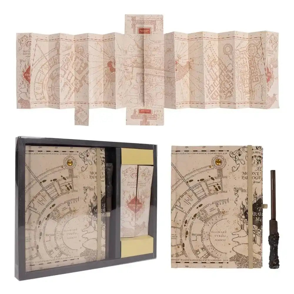 Harry Potter Schreibset Karte des Rumtreibers - Smalltinytoystore