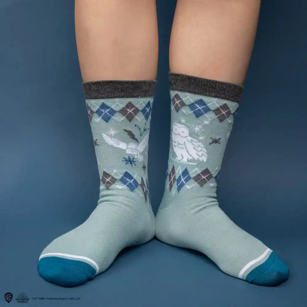 Harry Potter Socken 3er-Pack Hedwig - Smalltinytoystore