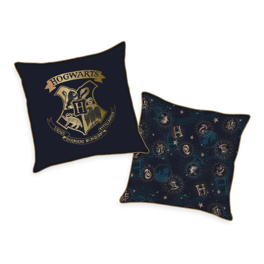 Harry Potter Soft Velboa Kissen Hogwarts 40 x 40 cm - Smalltinytoystore