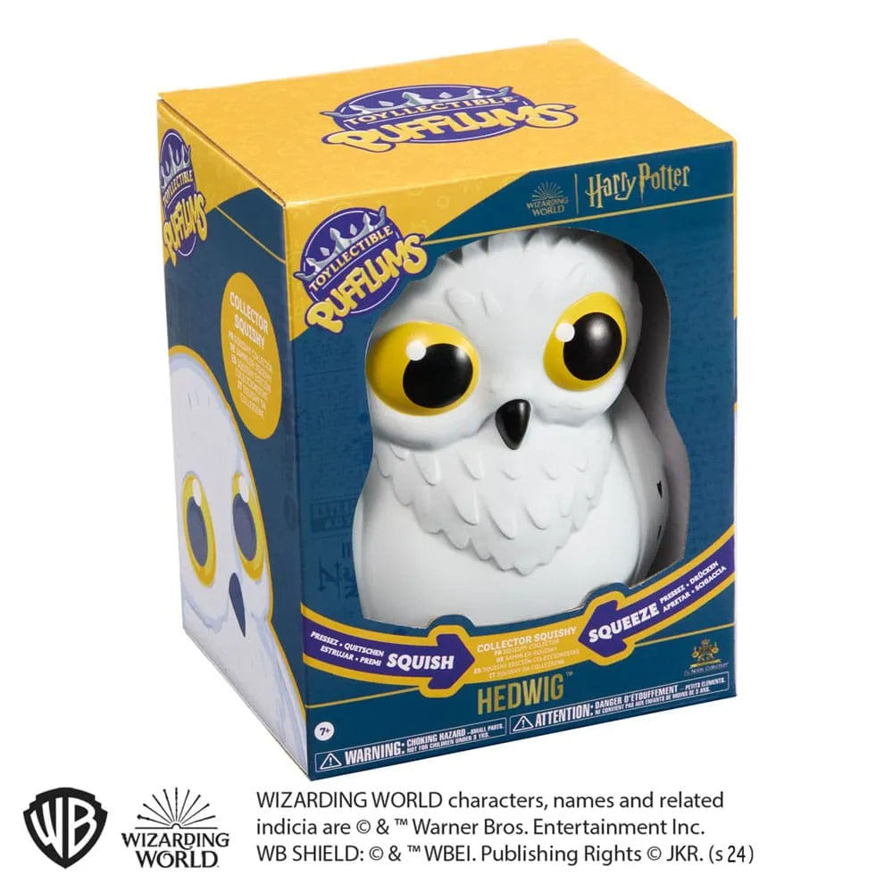 Harry Potter Squishy Anti-Stress-Figur Pufflums Hedwig 18 cm - Smalltinytoystore
