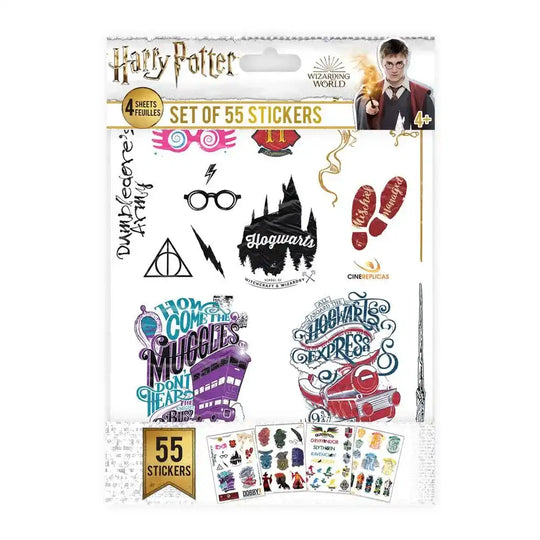 Harry Potter Sticker Set Symbols - Smalltinytoystore