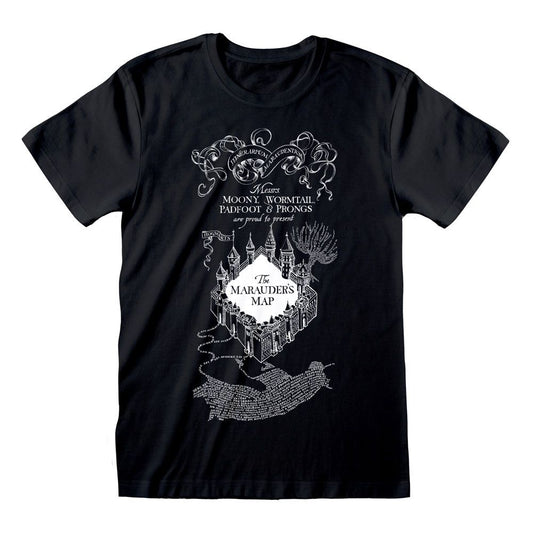 Harry Potter T-Shirt Marauders Map Größe S - Smalltinytoystore