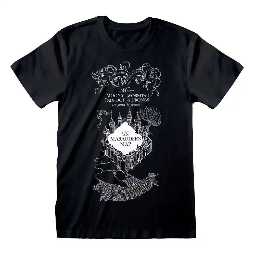 Harry Potter T-Shirt Marauders Map Größe XL - Smalltinytoystore