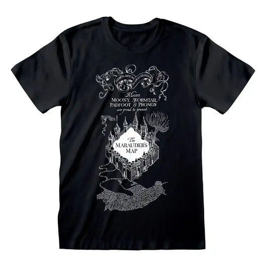 Harry Potter T-Shirt Marauders Map Größe XL - Smalltinytoystore
