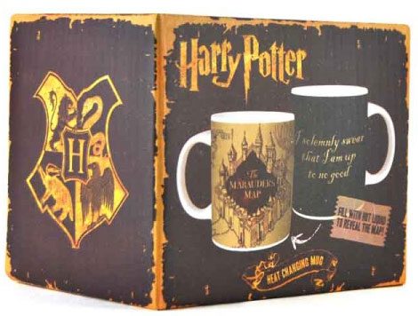 Harry Potter Tasse mit Thermoeffekt Marauder's Map - Smalltinytoystore
