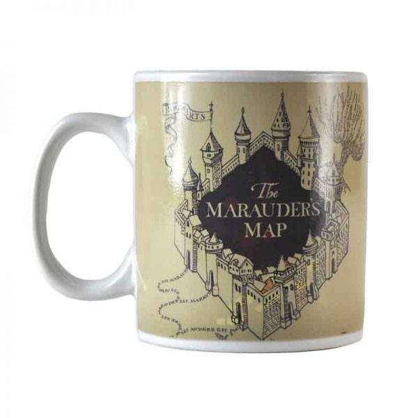 Harry Potter Tasse mit Thermoeffekt Marauder's Map - Smalltinytoystore