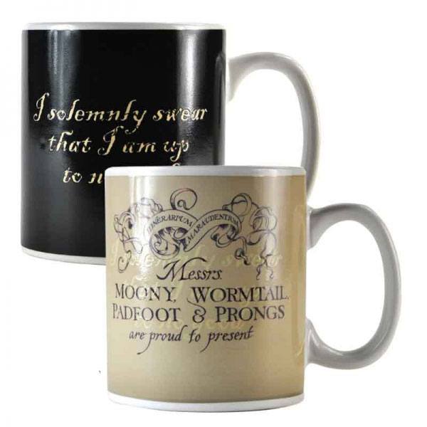Harry Potter Tasse mit Thermoeffekt Marauder's Map - Smalltinytoystore