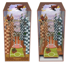 Harry Potter Tiny Adventures Book Nook Mini-Diorama Quidditchfeld 23 cm - Smalltinytoystore