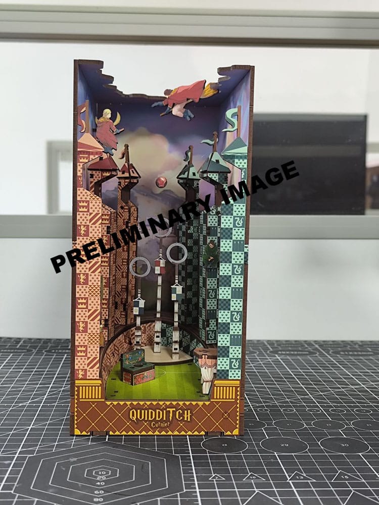 Harry Potter Tiny Adventures Book Nook Mini-Diorama Quidditchfeld 23 cm - Smalltinytoystore