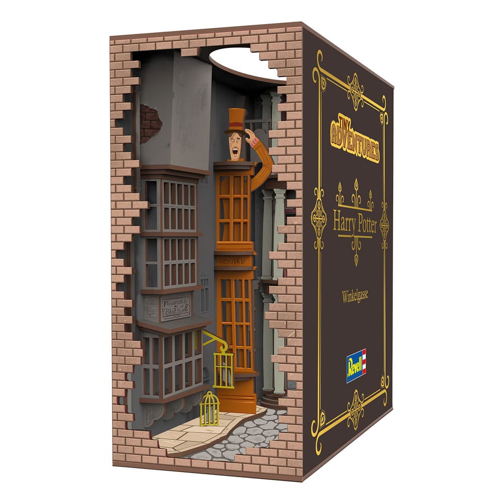 Harry Potter Tiny Adventures Book Nook Mini-Diorama Winkelgasse 23 cm - Smalltinytoystore