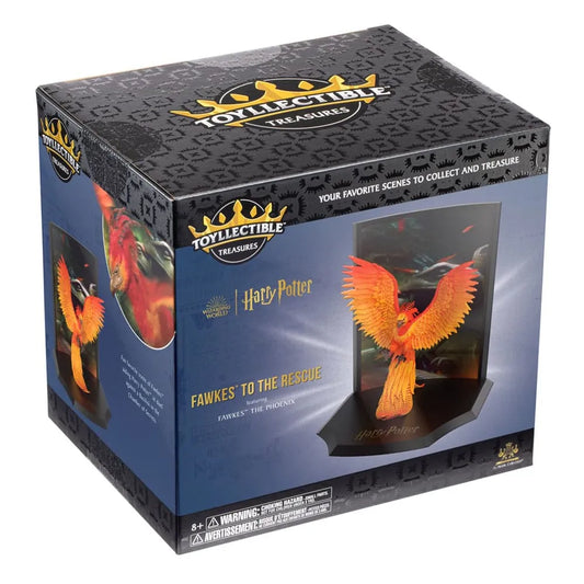 Harry Potter Toyllectible Treasure Statue Fawkes Fawkes to the Rescue 13 cm - Smalltinytoystore
