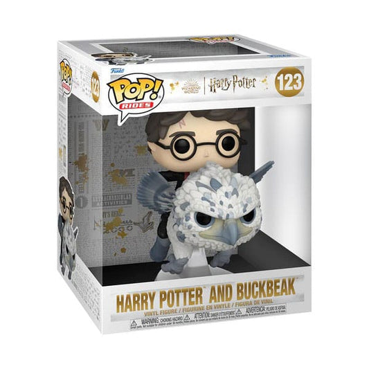 Harry Potter und der Gefangene von Askaban POP! Rides Deluxe Vinyl Figur Harry & Buckbeak 13 cm - Smalltinytoystore