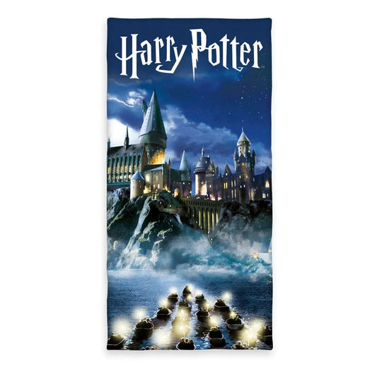 Harry Potter Velours-Handtuch Blau 70 x 140 cm - Smalltinytoystore