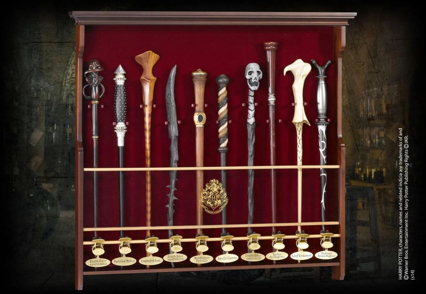 Harry Potter Wandhalterung für 10 Zauberstäbe - Smalltinytoystore