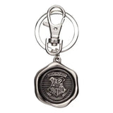 Harry Potter Zinn-Schlüsselanhänger Hogwarts Logo - Smalltinytoystore