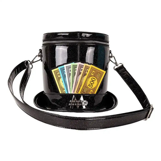 Hasbro by Loungefly Umhängetasche Monopoly Top Hat - Smalltinytoystore