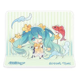 Hatsune Miku Acryl Figurenaufsteller aus Acryl Hatsune Miku Spring Time Chibi Miku with Koi 11 cm
