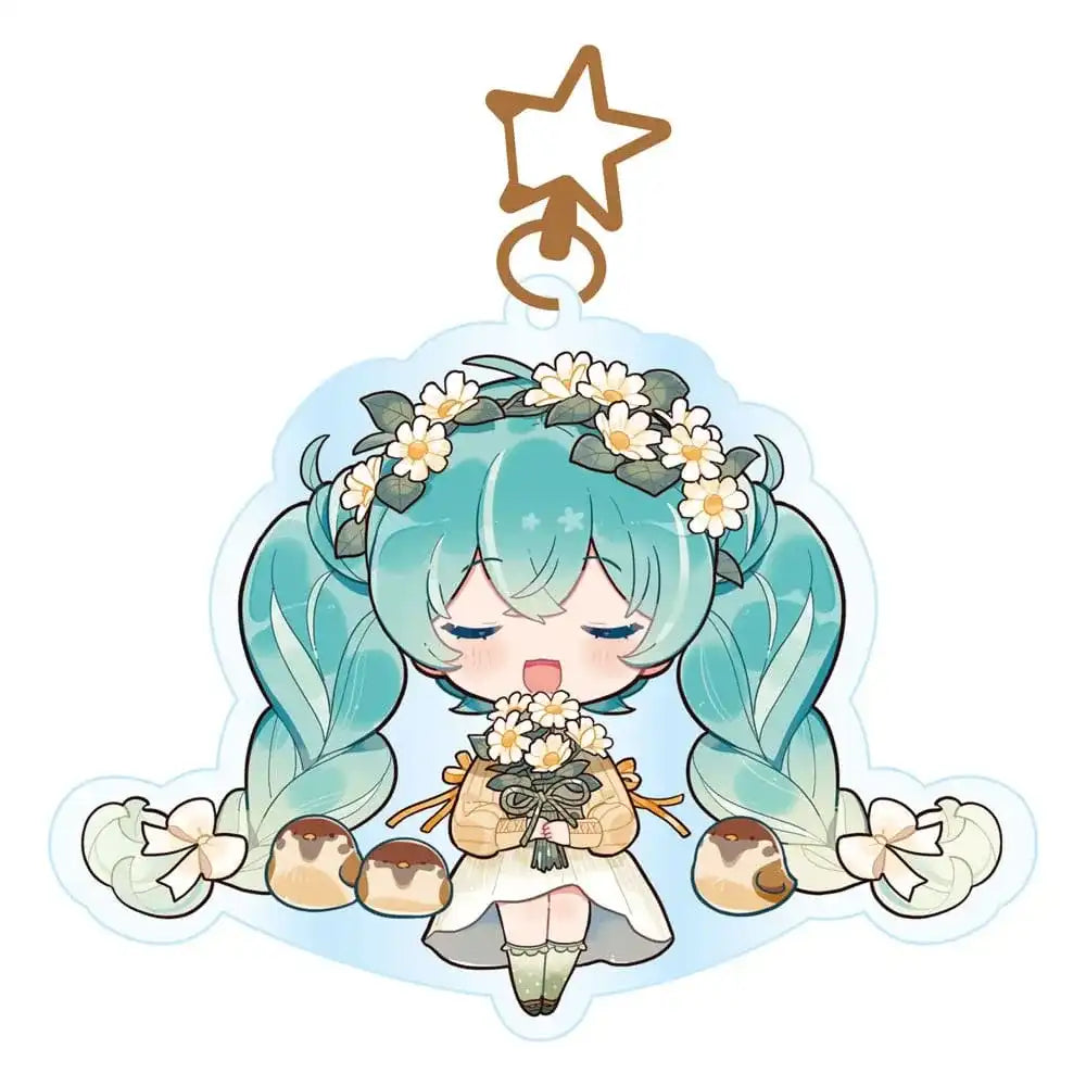 Hatsune Miku Acryl Schlüsselanhänger Kawaii Autumn Time - Smalltinytoystore