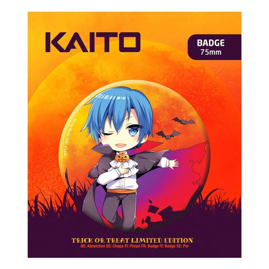 Hatsune Miku Ansteck-Button Halloween Limited Edition Kaito - Smalltinytoystore