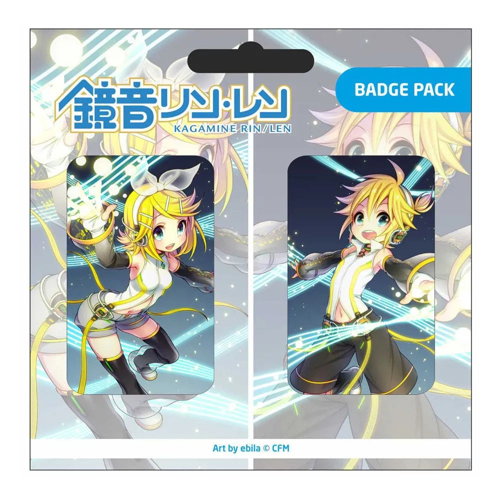 Hatsune Miku Ansteck-Buttons Doppelpack Set C - Smalltinytoystore