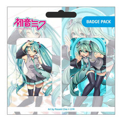 Hatsune Miku Ansteck-Buttons Doppelpack Set D - Smalltinytoystore