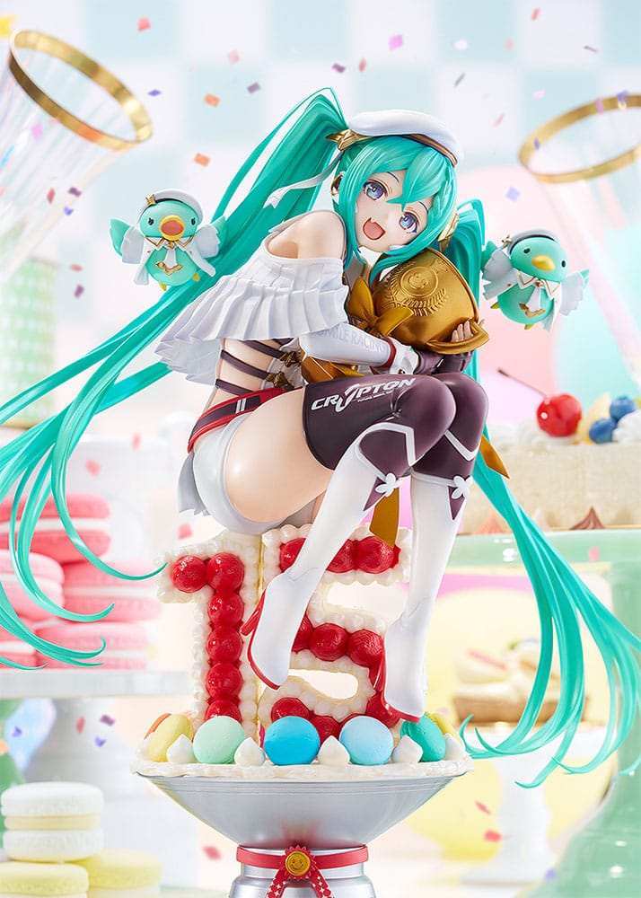 Hatsune Miku Characters PVC Statue 1/6 Racing Miku: 2023 - 15th Anniversary Ver. 26 cm - Smalltinytoystore