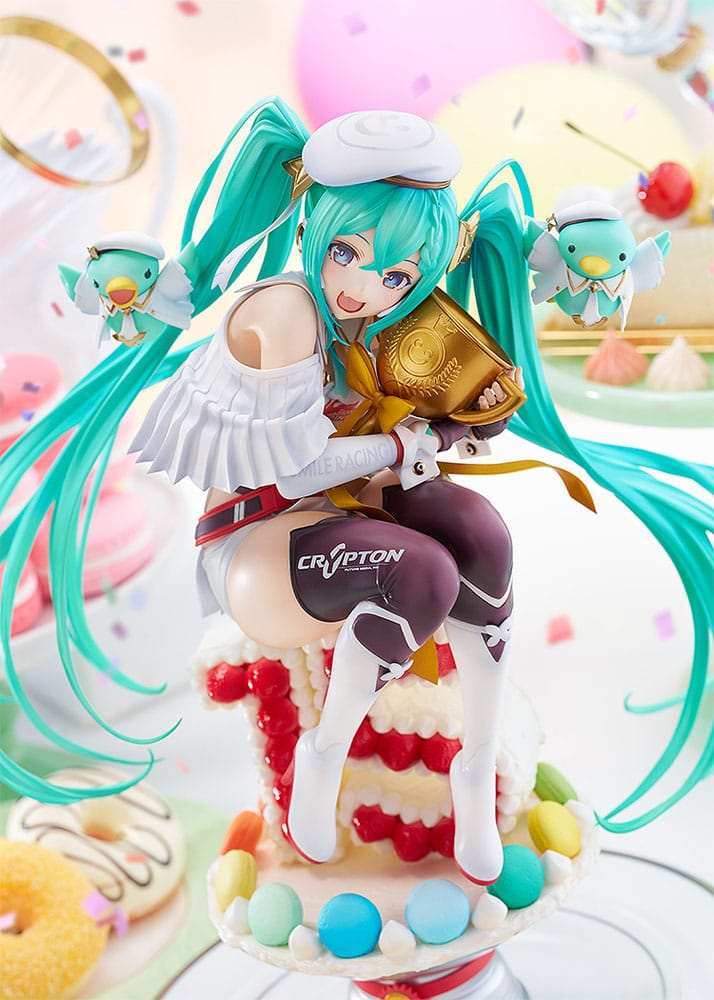Hatsune Miku Characters PVC Statue 1/6 Racing Miku: 2023 - 15th Anniversary Ver. 26 cm - Smalltinytoystore