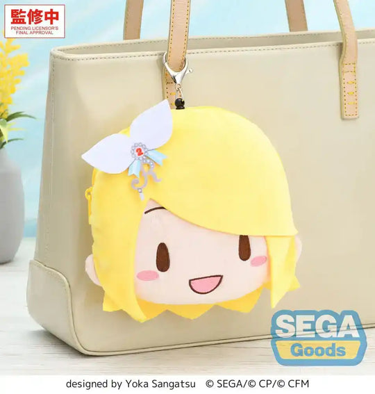 Hatsune Miku: Coloful Stage! Plüsch-Schlüsselanhänger Kagamine Rin Stage Sekai 15 cm