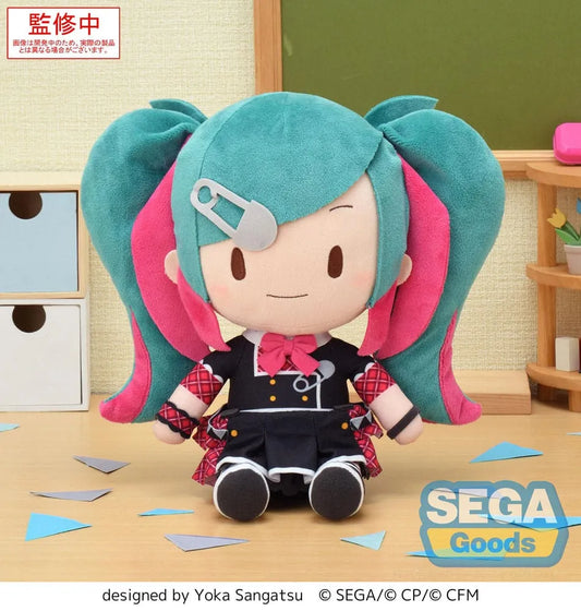 Hatsune Miku: Colorful Stage! Plüschfigur Classroom SEKAI Miku L 27 cm - Smalltinytoystore