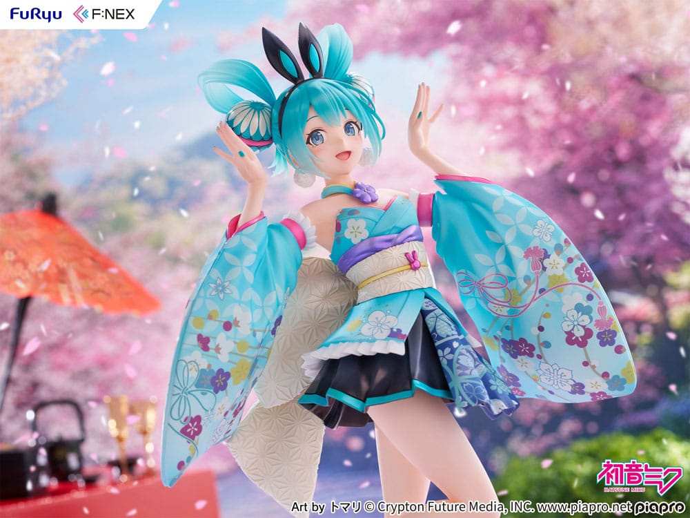 Hatsune Miku F:NEX PVC Statue 1/7 Hatsune Miku Wa-bunny 27 cm - Smalltinytoystore
