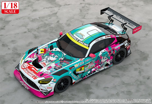 Hatsune Miku GT Project Fahrzeug 1/18 Hatsune Miku AMG 2025 Season Opening Ver. 26 cm - Smalltinytoystore