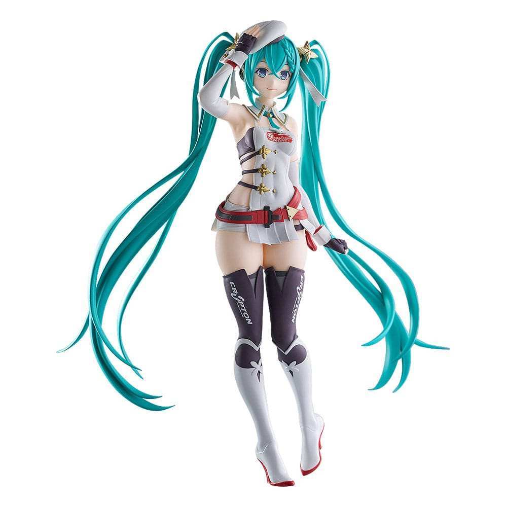 Hatsune Miku GT Project Pop Up Parade PVC Statue Racing Miku 2023 Ver. 17 cm - Smalltinytoystore