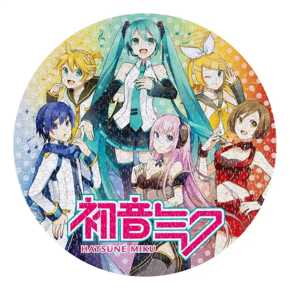 Hatsune Miku Jigsaw Puzzle Rund 500 Teile - Smalltinytoystore