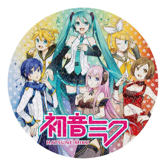 Hatsune Miku Jigsaw Puzzle Rund 500 Teile - Smalltinytoystore