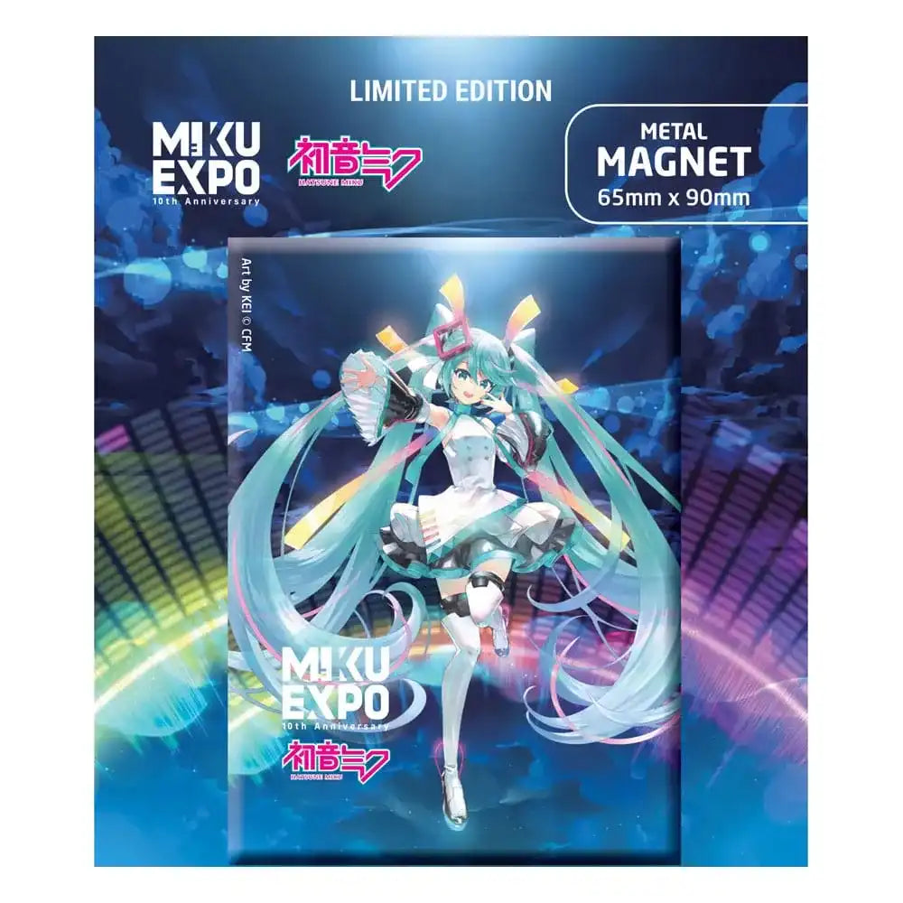 Hatsune Miku Magnet Miku Expo 10th Anniversary Art by Kei Ver. Limited Edition - Smalltinytoystore