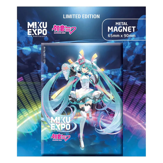 Hatsune Miku Magnet Miku Expo 10th Anniversary Art by Kei Ver. Limited Edition - Smalltinytoystore