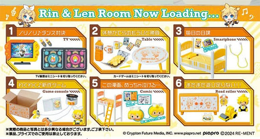 Hatsune Miku Minifiguren Rin Len Room Display (6) - Smalltinytoystore